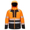 DX4 Hi-Vis Class 2 Winter Jacket (Barva Orange/Black, Velikost 4XL)