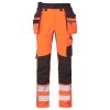 DX4 Hi-Vis Detachable Holster Pocket Craft Trousers (Barva Orange/Black, Velikost 28)