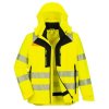 DX4 Hi-Vis 4-in-1 Jacket (Barva Orange/Black, Velikost 4XL)