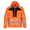DX4 Hi-Vis Softshell (3L) (Barva Orange/Black, Velikost 4XL)