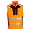 DX4 Hi-Vis Hybrid Baffle Bodywarmer (Barva Orange/Black, Velikost 4XL)