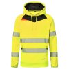 DX4 Hi-Vis Overhead Hoodie (Barva Orange/Black, Velikost 4XL)