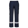 Bizflame Work Lightweight Stretch Panelled FR Trousers (Barva Navy, Velikost L)