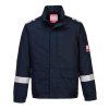 Bizflame Work Lightweight Stretch Panelled FR Jacket (Barva Navy, Velikost L)