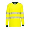 PW3 Modaflame Knit Hi-Vis FR Long Sleeve T-Shirt (Barva Yellow/Black, Velikost L)
