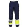 Modaflame Work Hi-Vis Class 1 Multi-Norm FR Trousers (Barva Yellow/Navy, Velikost L)