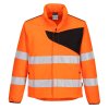 PW2 Hi-Vis Softshell (2L) (Barva Orange/Black, Velikost 4XL)