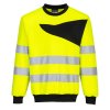 PW2 Hi-Vis Sweatshirt (Barva Orange/Black, Velikost 4XL)