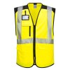 PW3 Hi-Vis Executive Vest (Barva Orange/Black, Velikost 4XL)