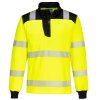 PW3 Hi-Vis 1/4 Zip Sweatshirt (Barva Orange/Black, Velikost 4XL)