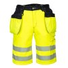 PW3 Hi-Vis Holster Pocket Shorts (Barva Orange/Black, Velikost 30)