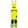 PW3 Hi-Vis Bib and Brace (Barva Orange/Black, Velikost L)