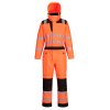 PW3 Hi-Vis Rain Coverall (Barva Orange/Black, Velikost L)