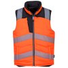 PW3 Hi-Vis Reversible Bodywarmer (Barva Orange/Black, Velikost L)