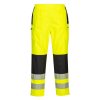PW3 Hi-Vis Women's Rain Trousers (Barva Orange/Black, Velikost L)