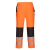 PW3 Hi-Vis Women's Rain Trousers (Barva Orange/Black, Velikost L)