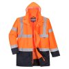 Hi-Vis 5-in-1 Contrast Essential Jacket (Barva Orange/Navy, Velikost 4XL)
