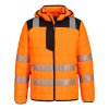PW3 Hi-Vis Square Baffle Jacket (Barva Orange/Black, Velikost 4XL)