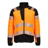 PW3 Hi-Vis Hybrid Baffle Jacket (Barva Orange/Black, Velikost 4XL)