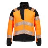PW3 Hi-Vis Women's Hybrid Baffle Jacket (Barva Orange/Black, Velikost L)