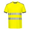 PW3 Hi-Vis Cotton Comfort T-Shirt S/S (Barva Orange/Black, Velikost 4XL)