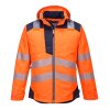 PW3 Hi-Vis Winter Jacket (Barva Orange/Black, Velikost 4XL)