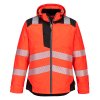 PW3 Hi-Vis Winter Jacket (Barva Orange/Black, Velikost 4XL)