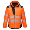 PW3 Hi-Vis Winter Jacket (Barva Orange/Black, Velikost 4XL)