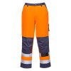 Lyon Hi-Vis Contrast Work Trousers (Barva Orange/Navy, Velikost 4XL)