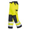Lyon Hi-Vis Contrast Work Trousers (Barva Orange/Navy, Velikost 4XL)