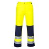 Seville Hi-Vis Contrast Work Trousers (Barva Orange/Navy, Velikost L)