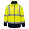 Hi-Vis Contrast Fleece (Barva Orange/Navy, Velikost 4XL)