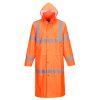Hi-Vis Rain Coat 122cm (Barva Orange, Velikost L)