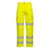 Hi-Vis Women's Three Band Work Trousers (Barva Orange, Velikost S)