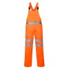 Hi-Vis Polycotton Service Bib and Brace (Barva Orange, Velikost L)