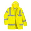 Hi-Vis Breathable Rain Traffic Jacket (Barva Orange, Velikost L)