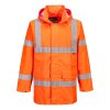 Hi-Vis Rain Lite Traffic Jacket (Barva Orange, Velikost L)