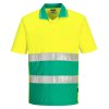 Hi-Vis Lightweight Contrast Polo Shirt S/S (Barva Yellow/Navy, Velikost 4XL)