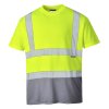 Hi-Vis Contrast T-Shirt S/S (Barva Orange/Navy, Velikost L)