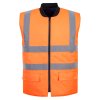 Hi-Vis Reversible Bodywarmer (Barva Orange, Velikost 4XL)