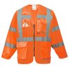 Hi-Vis Executive Jacket (Barva Orange, Velikost XXXL)