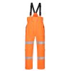 Hi-Vis Extreme Rain Bib and Brace (Barva Orange, Velikost L)