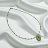 Náhrdelník se zeleným turmalínem