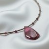 Náhrdelník s růžovým turmalínem