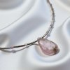 Náhrdelník se světle růžovým turmalínem