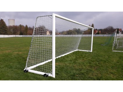 Fotbalová branka hliníková bezpečná  7,32 x 2,44 m
