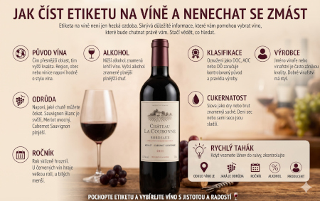 Jak číst etiketu na víně a nenechat se zmást
