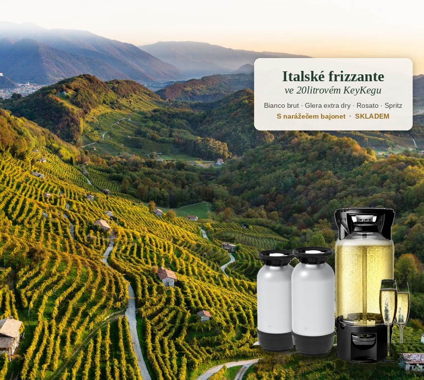 KeyKeg Italského Frizzante