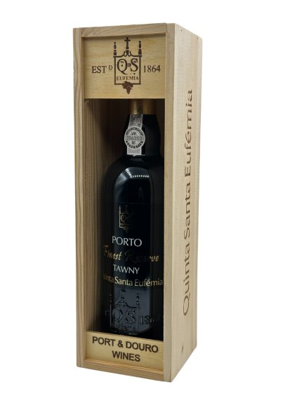 Porto Tawny Finest reserve Quinta Santa Eufémia v dřevěné kazetě