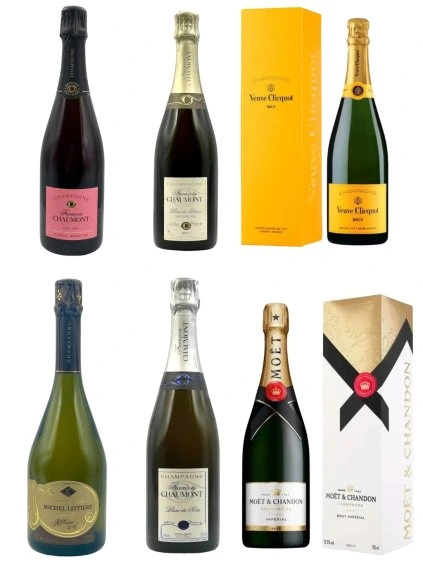 Degustační set 6x Champagne